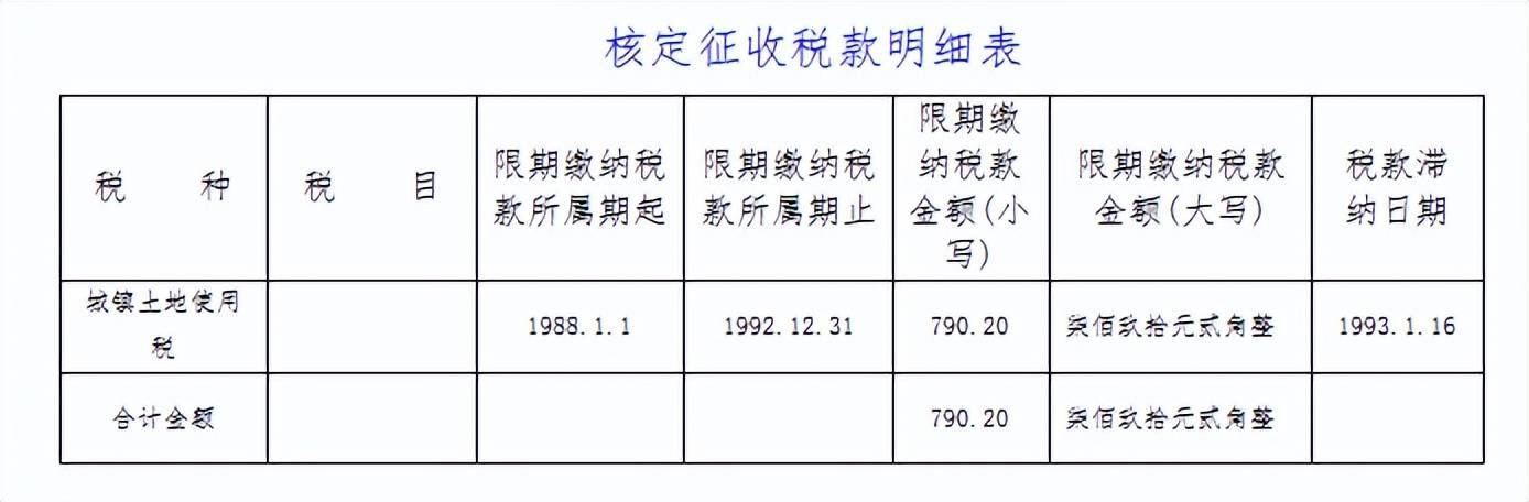 365买球 世界杯买球税务案例：三十年前的税款虽远必征(图1)