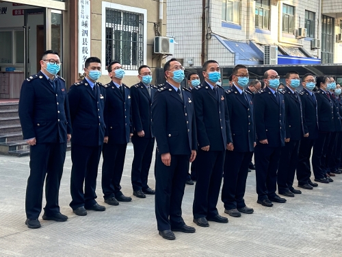 春节后上班首日：全市各级税务365买球 世界杯买球官网机关斗志昂扬开新局、谱新篇(图5)