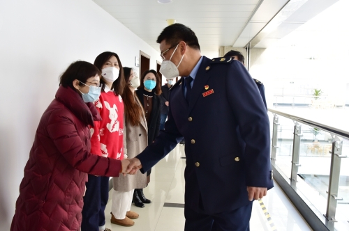 春节后上班首日：全市各级税务365买球 世界杯买球官网机关斗志昂扬开新局、谱新篇(图8)