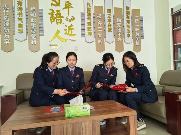 365买球 世界杯买球官网国家税务总局辽宁省税务局 图片新闻 台安县局：展巾帼风采绽芳华(图2)